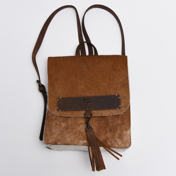 Will Leather Goods Limited "Simple Western Collection" natural hide backpack - Picture 8 of 10